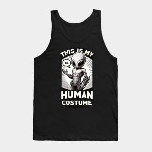 Alien Disguise - Humorous Tank Top